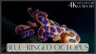 Beware the Blue-Ringed Octopus #mostpoisonous #poisonousanimals #octopus 4K Wildlife Documentary