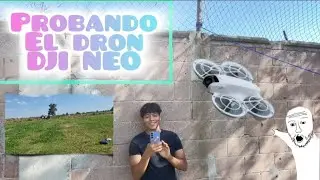 PROBANDO EL DRON DJI NEO PARA PRINCIPIANTES 😎😎👌(Me sorprendi&oacute;)😱