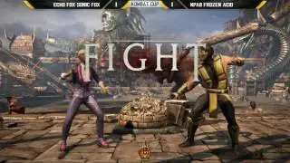 Kombat Cup W12 Top 8: Echo Fox SonicFox vs Frozen Acid | MKX | Mortal Kombat X