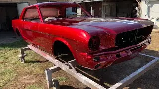 Ford Mustang CANDY APPLE RED paintjob