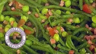 Haricots verts et légumes