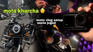 my moto vlog setup 🔥 | battlion black standard 350 | bulletbrother 