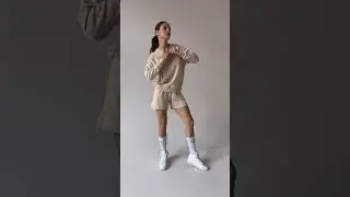 Шорты STREET + Свитшот MIDDLE Тапиока