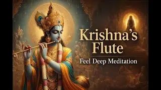 Krishna Flute Music 🪈💙 | Peaceful Relaxing Meditation Music | Radha Krishna Divine Vibes