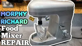 Repairing a Morphy Richards food mixer that has stopped working. 3rd set of brushes 