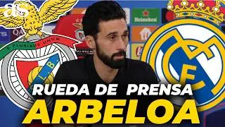 &Aacute;LVARO ARBELOA, RUEDA DE PRENSA COMPLETA hoy BENFICA 0 REAL MADRID 1: Racismo, Vinicius...