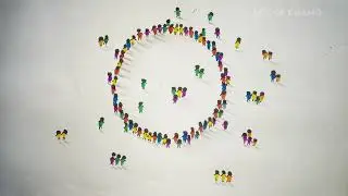 Easy 3D Drawing - People Standing On Paper | 3D Art