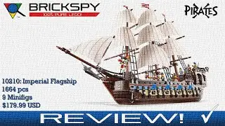 LEGO Imperial Flagship 10210 - Review!