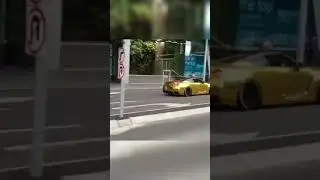 Gold supercars on street #Shorts #supercar #tuning
