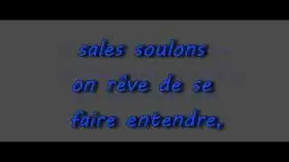 Sales Soulons - Fou allies Lyrics ( paroles )