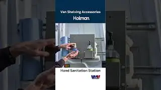 Hand Sanitation Station  #portablestorage #vanstorage #clean