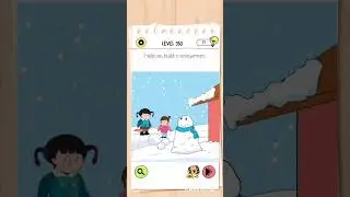 #braintest4level350 #help us build a snowman #braintest #games #brain