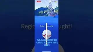Duo Shadow Regice! Reward for Trainers is a Shadow Shiny! Never been done before! #pokemongo #shadow