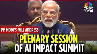PM Modi Addresses Plenary Session of India AI Impact Summit 2026 With Three Suggestions | N18V