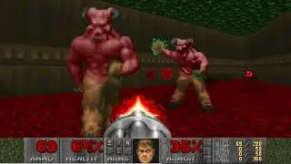 Ultimate Doom - E1M8 (Phobos Anomaly) UV-Tank in 1:49
