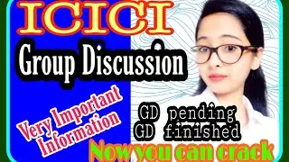 Icici GD on Webex | Online Group discussion by Icici Bank