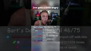 Joe Bart gets a little angry #twitch #streamer #joebartolozzi #gta5_fivem_tricks #rage #funny #memes
