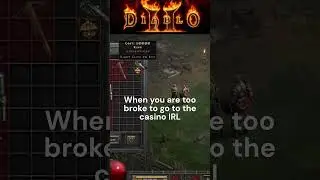 Blowing All My Money (D2 edition) #shorts #diablo #diablo2resurrected