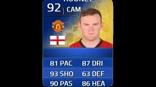 FIFA 14 TOTS ROONEY 92 Player Review & In Game Stats Ultimate Team