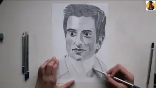 Drawing Sonu Sood -The Real Hero
