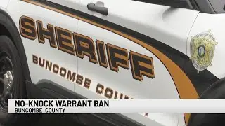 Buncombe Co. sheriff bans no-knock warrants