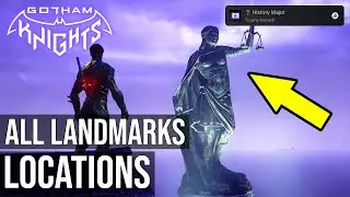 All Landmarks Locations (All Landmarks of Gotham City Collectibles) - Gotham Knights