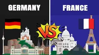 Germany vs France | Country Comparison | Data Around The World