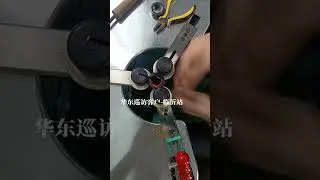 Double-wire hook needle type inductor magnetic ring winding machine #Magnetic winding machine