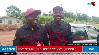 Breaking news: Edo State security Corps & Igbanke