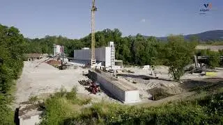 Vigier Beton - Das moderne Kieswerk in Flumenthal Juni 2022
