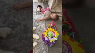 Crimsy_x_Jeth_Jee_Aur_Bambino_DUB funny video 😛😛😛 #rjkisnaa  #finny #baby #cat