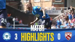 Highlights &bull; The Posh 3-0 Morecambe