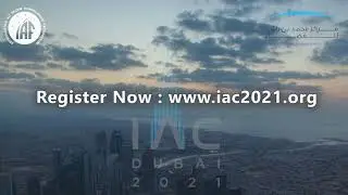 Join us in Dubai for the IAC 2021!