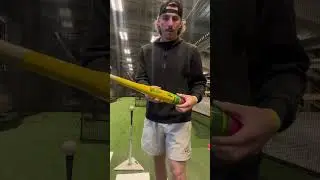 Bryson Stott swings the Metal Pencil Bat. ✏️🤯 #baseballbat #hitting #pencilbat