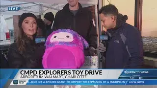 The CMPD Explorers Toy Drive is underway!