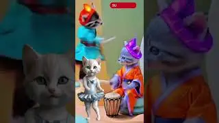 🐈 Cat dance 💃 AI animals | Joy AI #cats #tiktok #shorts #funny #catdance #ai #animals