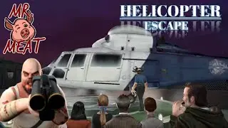 MR. MEAT Chapter 2 HELICOPTER ESCAPE || Horror Prison Break || ZR Gaming Channel