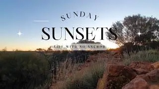 Free Camp Kings Canyon BEST VIEWS | Sunset at Ginty&rsquo;s Lookout NT