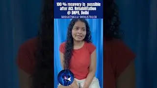 100% Recovery After ACL & Meniscus Surgery | Patient Success Story 📞9891878611 #sportsphysiotherapy