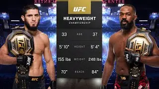 Islam Makhachev vs Jon Jones Full Fight - UFC Fight Of The Night