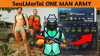 SOUL MORTAL PUBG MOBILE ID | SOUL MORTAL ALL SEASON KD & TIER