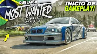 2025 NEED FOR SPEED MOST WANTED PLAK | INICIO DE GAMEPLAY 4K 60Fps! (Dublado PT/BR)