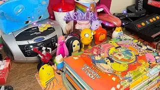 ASMR | MINHA COLE&Ccedil;&Atilde;O DE HORA DE AVENTURA | Adventure time Collection