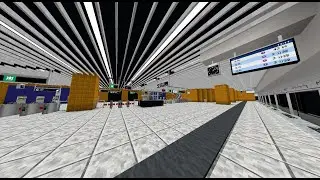 #Minecraft車站介紹 在#Minecraft 觀賞重新建設 #將軍澳線 - #寶琳站 (#MTR MOD) EP.20 | #kingsley實況