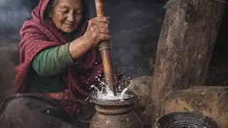 Traditional Buttermilk Making in Rural Nepal 🇳🇵 | Village Life Documentary #explore #villagelife