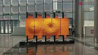 JR Visual Kinetic LED Screen application for exhibitions