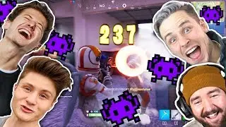 FORTNITE mit dem GANZEN UFO SQUAD! (unm&ouml;glich zu gewinnen dank DNER)!