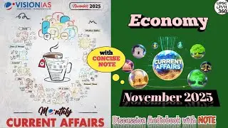 Economy | Vision IAS November 2025 | UPSC 2026 GS Paper 3 Current Affairs