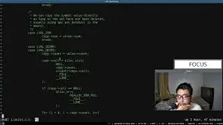 Live study: learn C programming language by building our own lisp (Part 126)