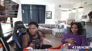 Ekane and Deshae try the pregnancy simulator‼️